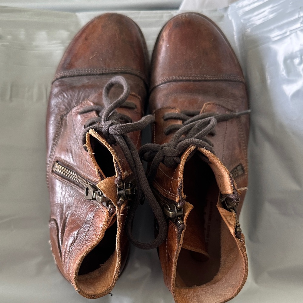 Bed Stu Bonnie Leather booties